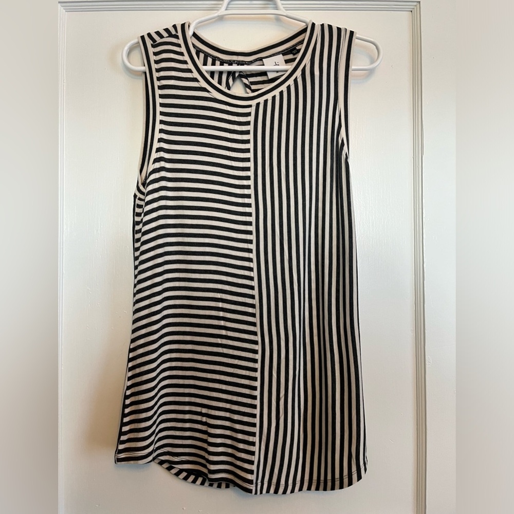 Cabi London Stripe Tank - Medium